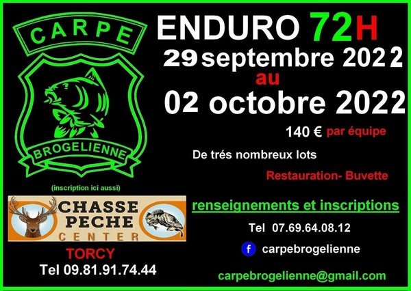 Enduro carpe en Saône et Loire