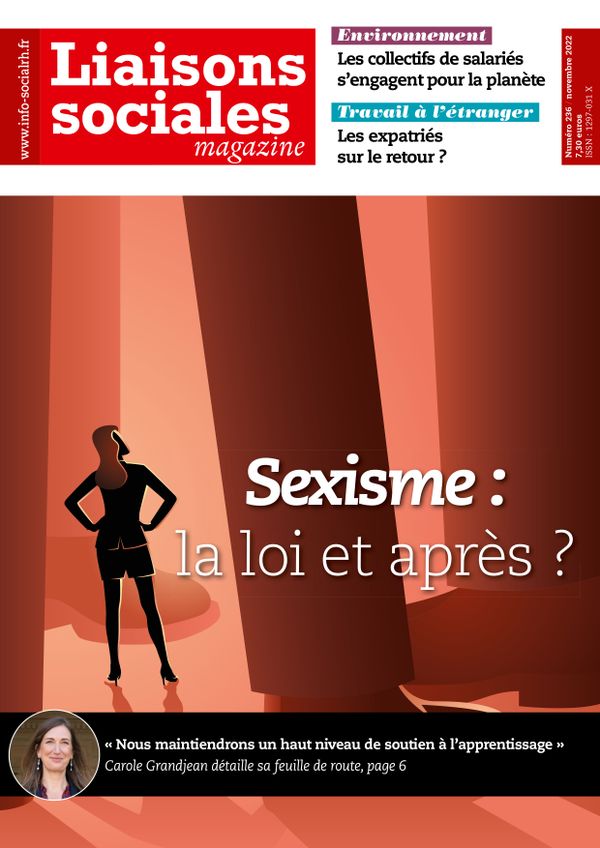 Couverture magazine Liaisons sociales magazine n° 236