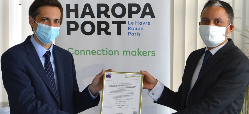 L’exigence environnementale de Haropa Port Le Havr