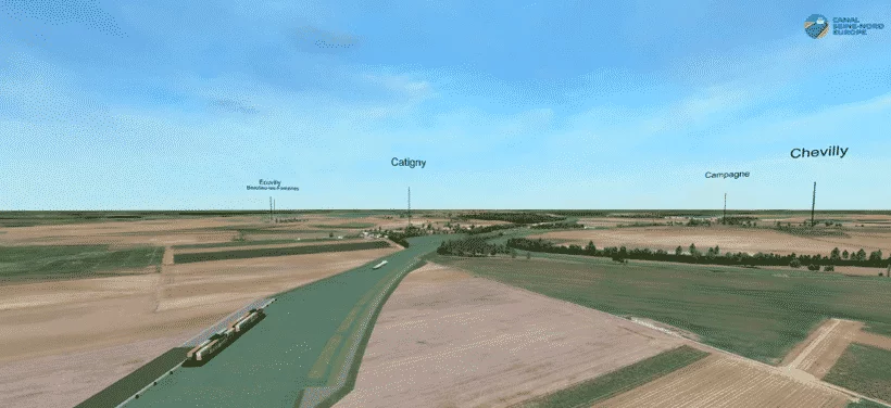 Le projet de canal Seine-Nord Europe se concrétise