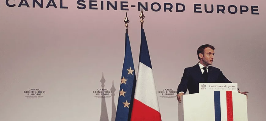 Emmanuel Macron : « Oui, Seine-Nord Europe est irr