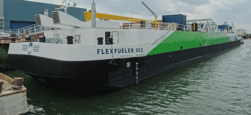 FlexFueler 002 est opérationnelle au port d’Anvers