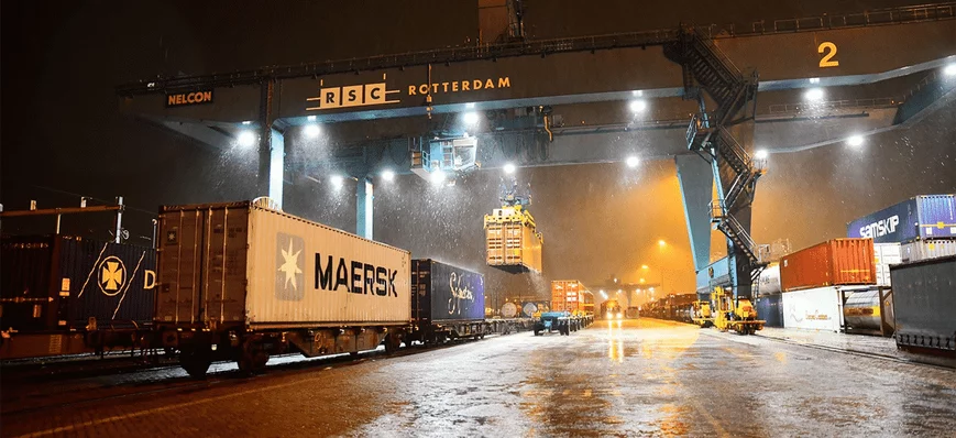 Un premier train Maersk de Rotterdam vers la Chine