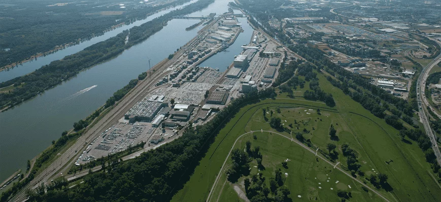 Belle progression pour le port de Vienne en 2019