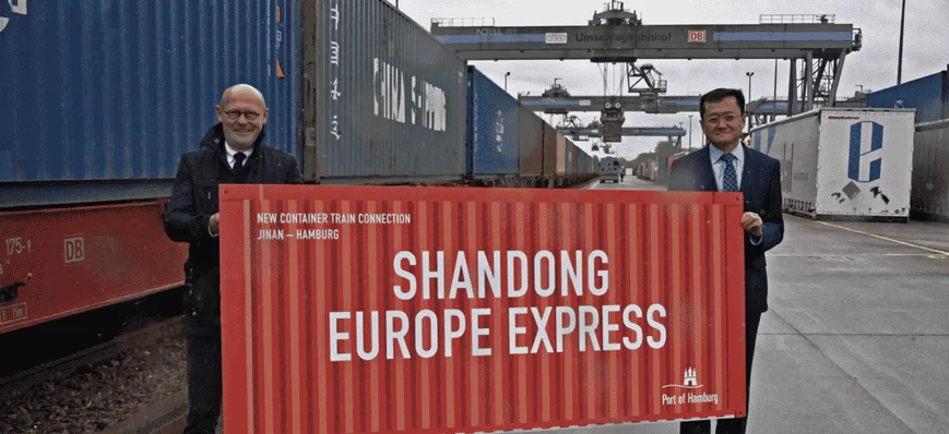 Une nouvelle liaison entre la Chine et Hambourg