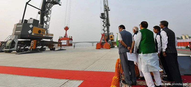 L’Inde a inauguré son premier terminal fluvial à c