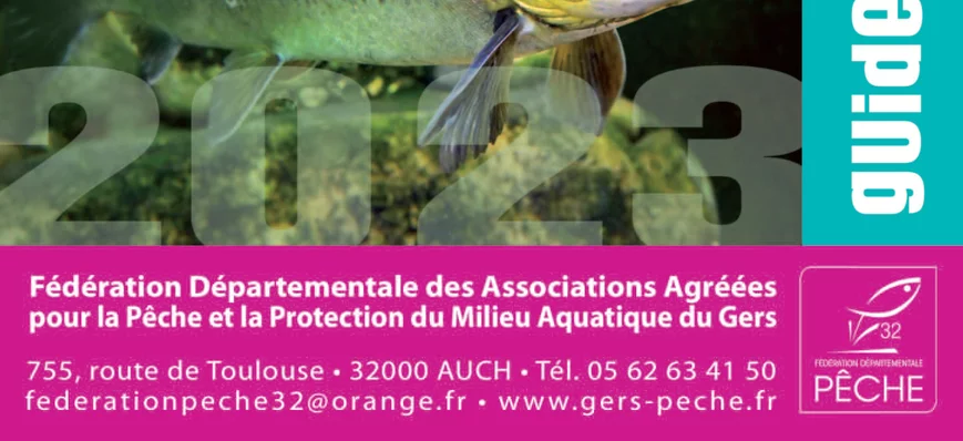 Guide de la pêche 2023 : la réglementation du Gers