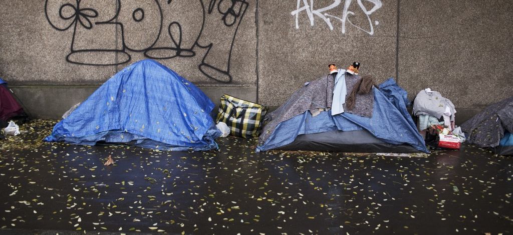 FRANCE-PROTEST-EMERGENCY ACCOMODATION-PRE SAINT GERVAIS