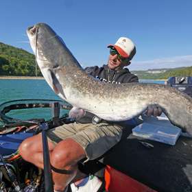 Sharpshooting : pêche des pélagiques avec Rémi Seigler sur le lac de Vouglans