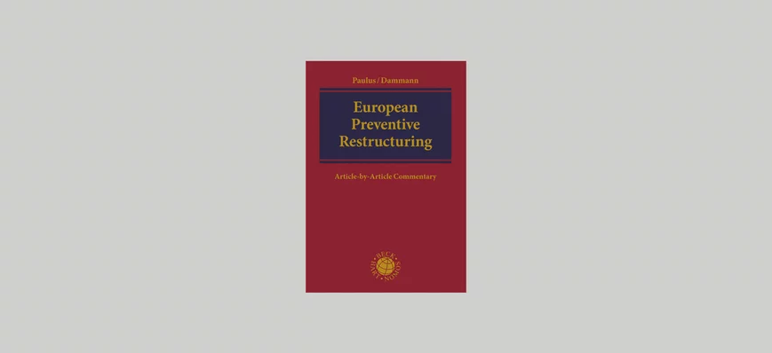 A lire : European Preventive Restructuring