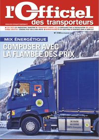 Couverture magazine officiel des transporteurs n° 3140