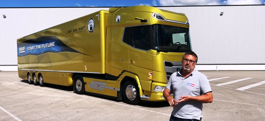 Vidéo : essai du camion Daf XG+ 480 nouvelle génér