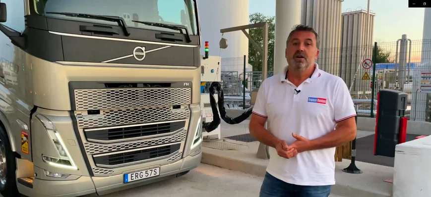 Vidéo : essai camion du Volvo FH 460 GNL