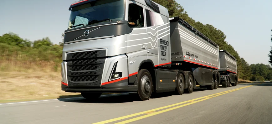 Volvo Trucks teste un nouveau prototype de train r
