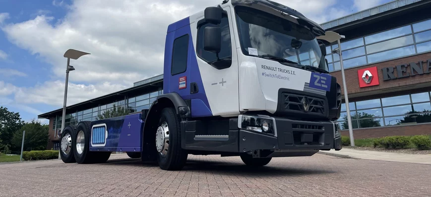 Renault Trucks commercialise un D Wide ZE à cabine