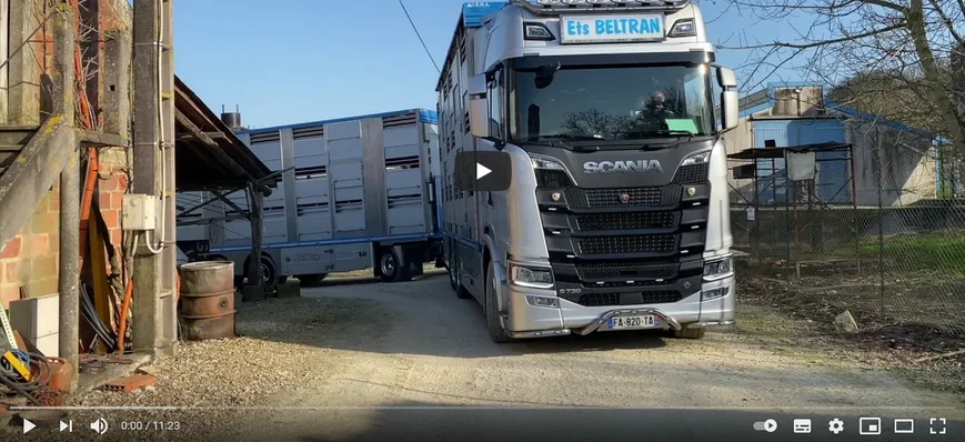 Vidéo : essai FranceRoutes camion Scania 730 S bét