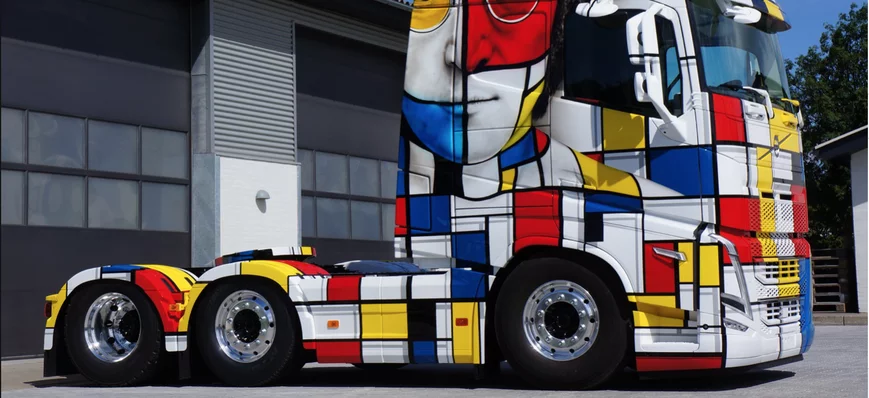 Le Volvo FH ART 2.0 de Guldager