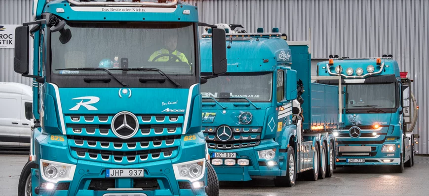 Camions Mercedes : Asterix bland vikingarna ou Ast