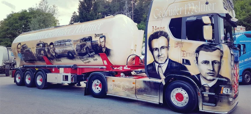 Un nouveau camion décoré pour les 70 ans de Silo M