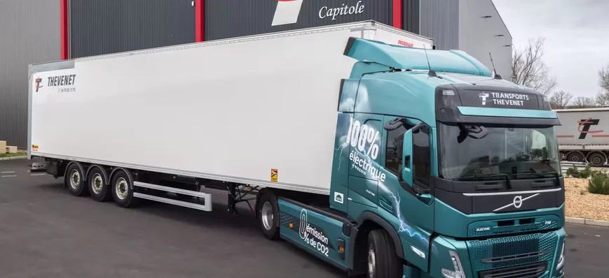 Volvo Trucks livre le premier FM Electric français
