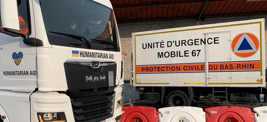 Ukraine : les camions humanitaires peuvent circule