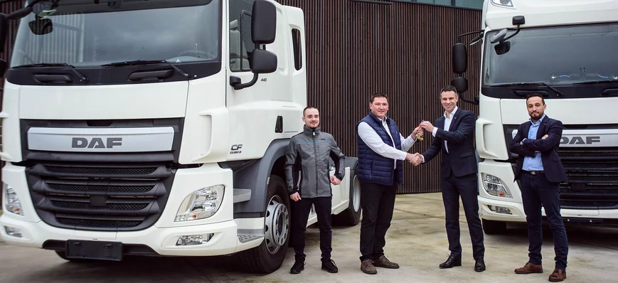 Deux camions école Daf CF pour l'Aftral