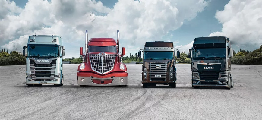 Les ventes de camions Scania, MAN, Volkswagen et N