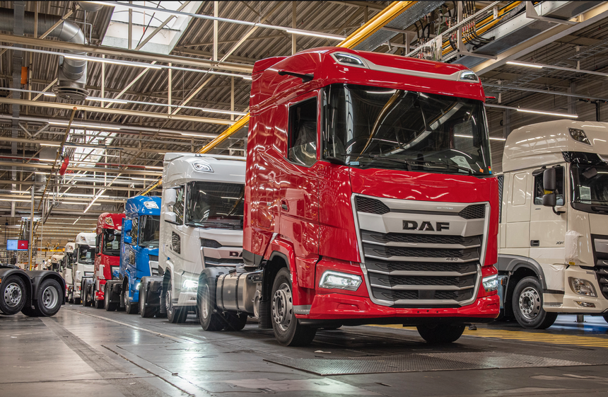 Daf Trucks a produit 60 000 camions en 2021 - FranceRoutes