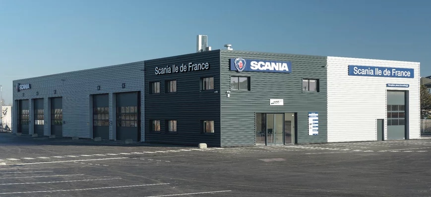 Nouvel atelier de maintenance camion Scania dans l