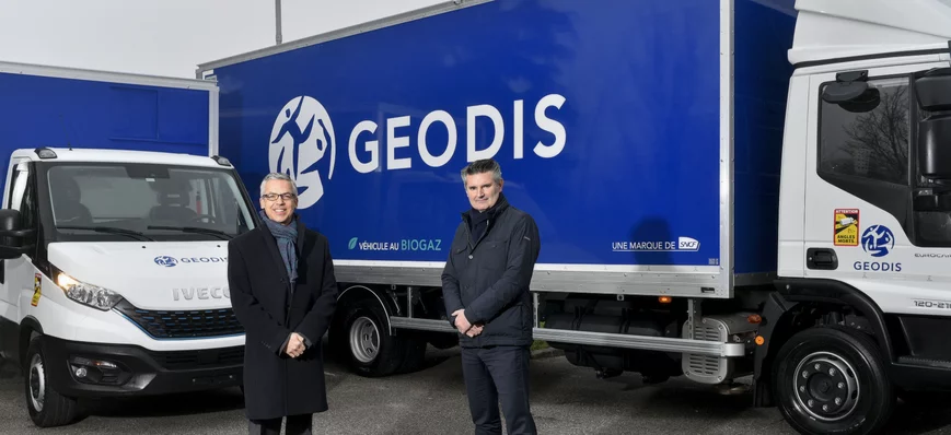 Geodis commande à nouveau 120 camions gaz à Iveco