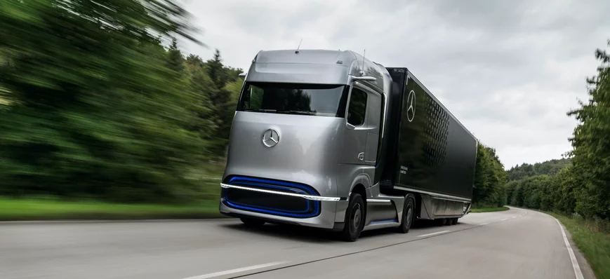 Voici le GenH2 Truck, le camion hydrogène de Merce