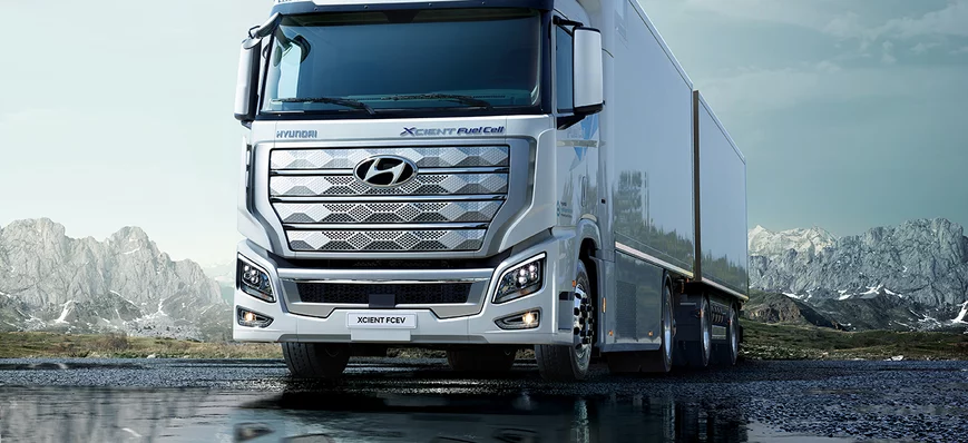 Hyundai livre dix camions à hydrogène en Suisse