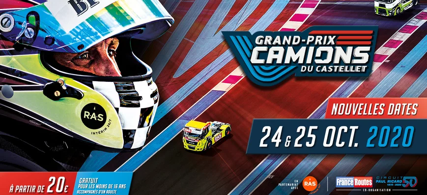 Compétition : le Grand-Prix Camions du Castellet r