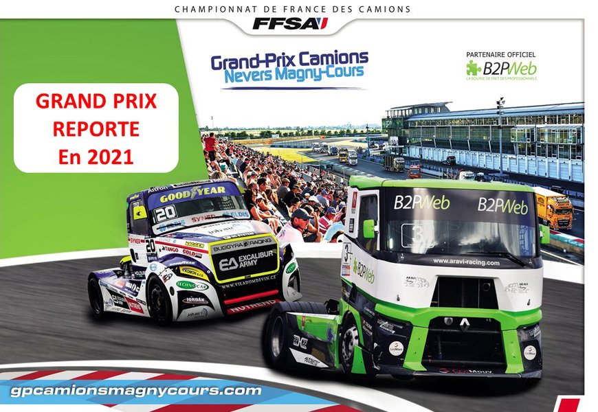 Le Grand Prix Camions de Nevers MagnyCours est reporté en 2021 FranceRoutes