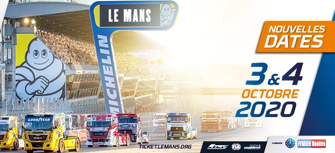 Compétition : les 24H Camions du Mans reportés