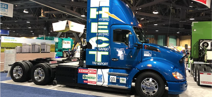 Kenworth lance un camion hybride gaz-électrique