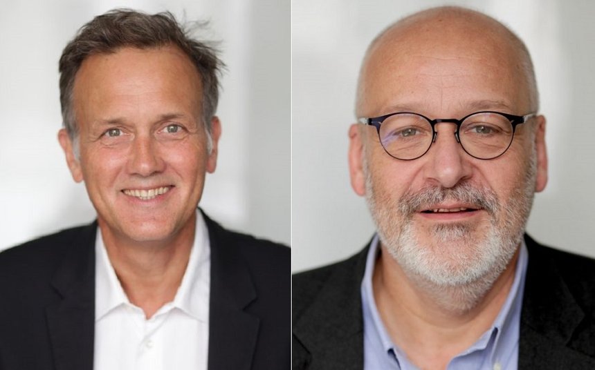 Hugues de Bantel (G) et Michel Morvan (D), les cofondateurs de Cosmo Tech. © Cosmo Tech