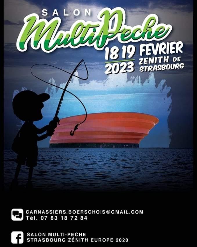 Salon multi-pêche du Zénith de Strasbourg