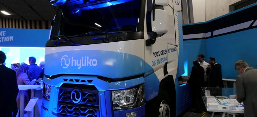Hyliko présente un camion hydrogène fabriqué en Fr