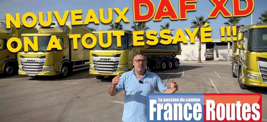 Vidéo : essai de la gamme Daf XD