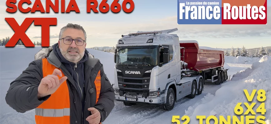 Vidéo : France Routes aux Scania Winter Days 2023,