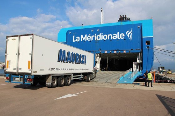 La Méridionale a subi une baisse de 54 % du nombre de traversées sur la période © Franck André