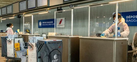 Aéroports parisiens : le trafic rechute en septemb