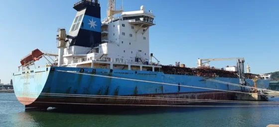 "Maersk Étienne" : escale à Pozzallo pour les migr