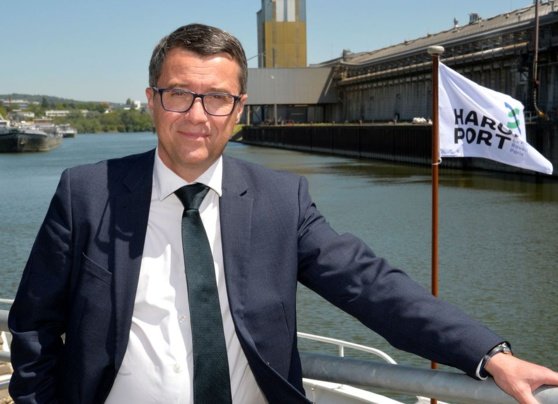 Stéphane Raison, directeur général du nouvel établissement portuaire © Haropa Port