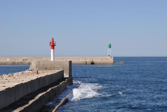 La passe Nord du port de Marseille avant son élargissement © Franck André