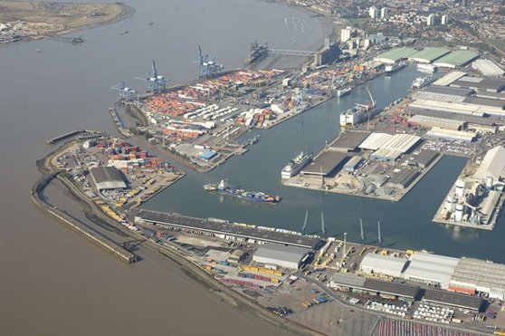 Le port de Tilbury, près de Londres © Forth Ports Group