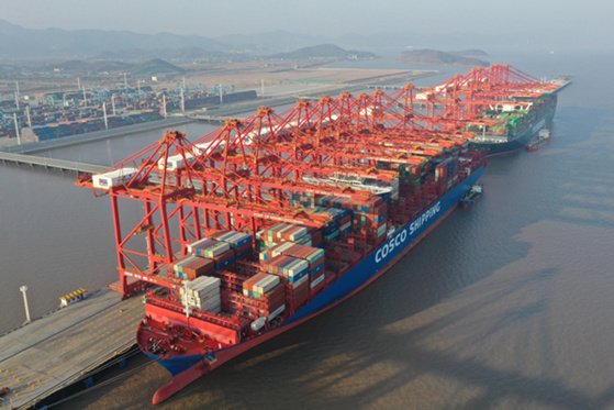 Le port chinois de Ningbo © Xinhua