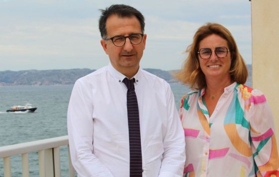 Stéphane Salvetat et Delphine Chouin, coprésidents du STM © Vincent Calabrèse