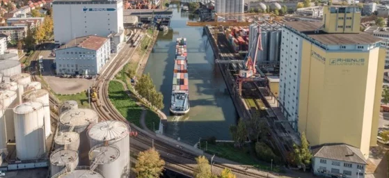 Une année de rebond partiel pour le port de Bâle